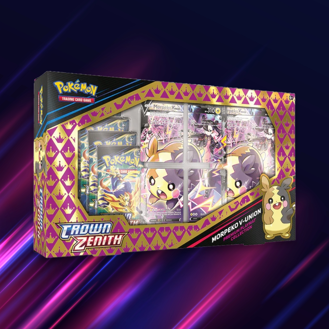 Pokémon-Crown Zenith Premium Playmat Collection—Morpeko V‑UNION-(EN)
