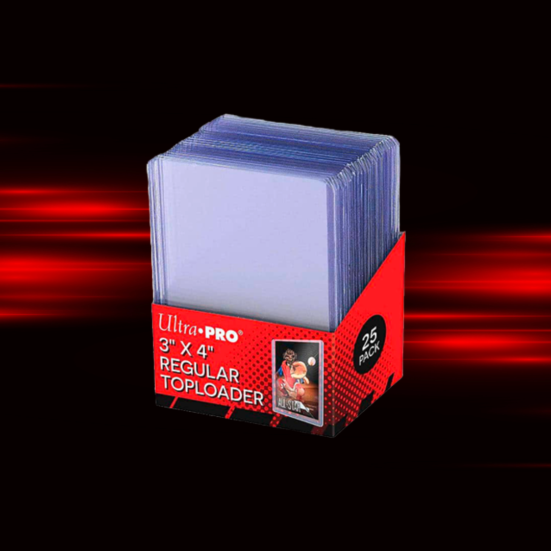 Ultra Pro – Regular Toploader – 3” x 4” (25 Stück)