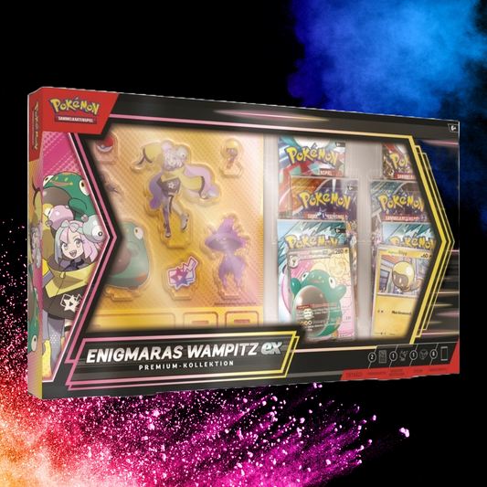 Pokémon Enigmaras Wampitz ex Premium Kollektion-(DE)
