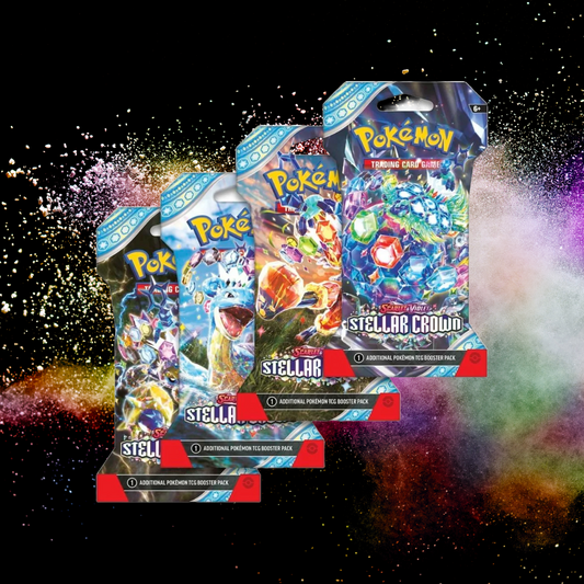 Pokémon Stellar Crown Sleeved Booster Pack-(EN)
